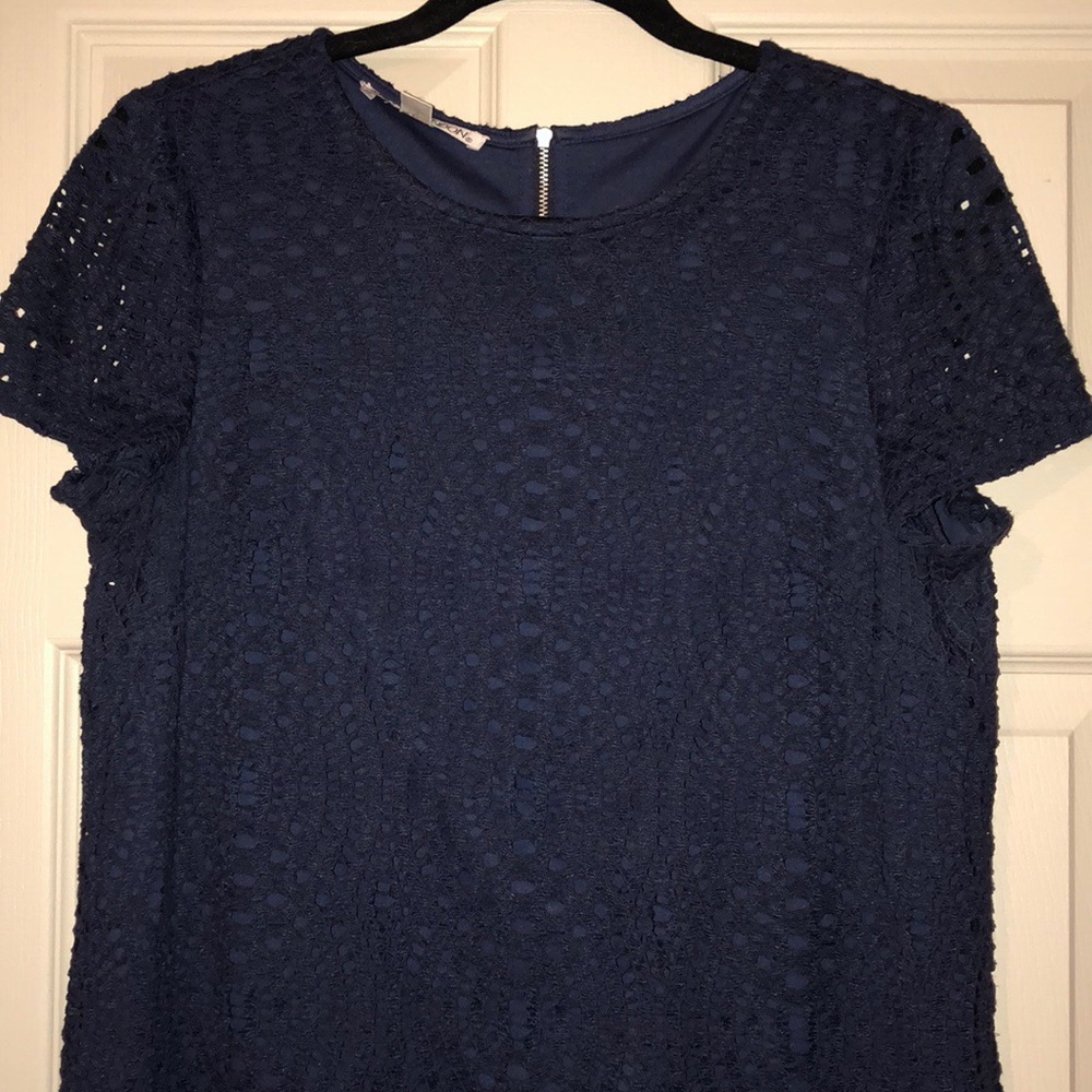 Maggy London Navy Shift Dress